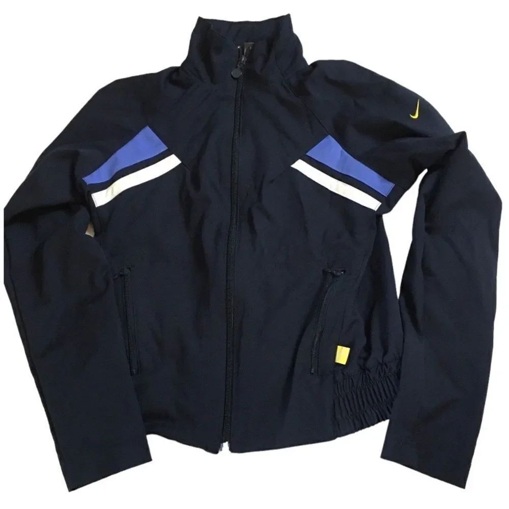 Kids Nike Blue lightweight Jacket Size Small 4-6